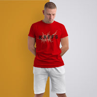 Printed Red T-Shirt