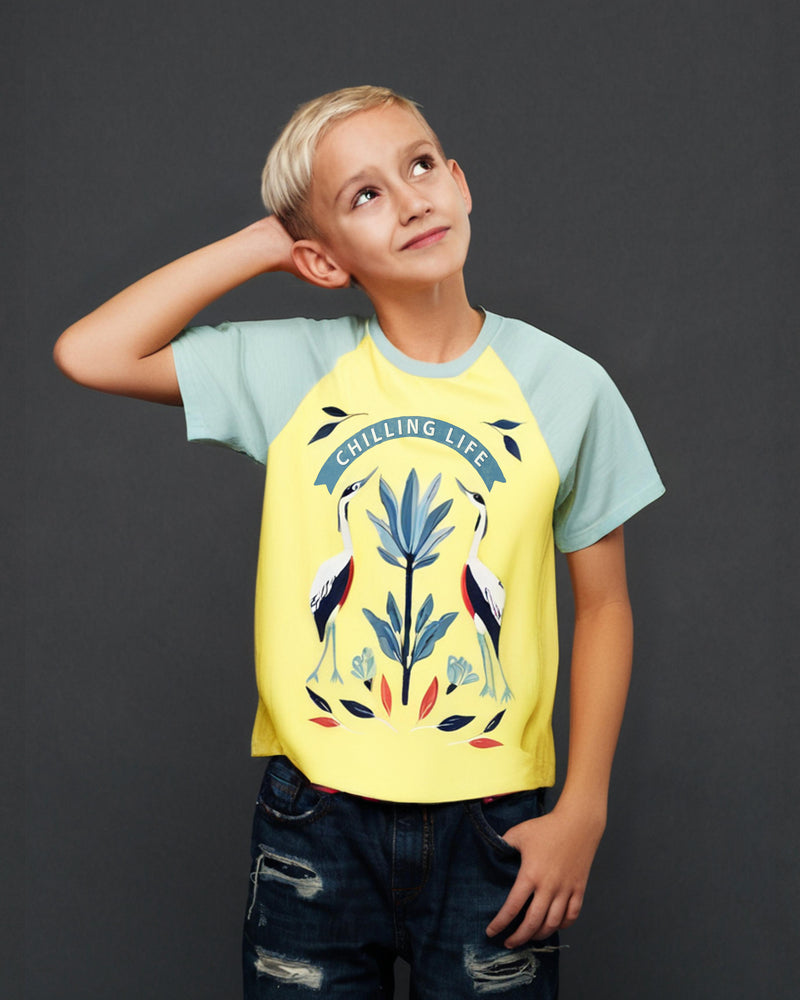 Boys T-Shirt Pine Apple Slice