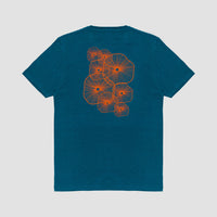 Printed Ocean Blue T-Shirt