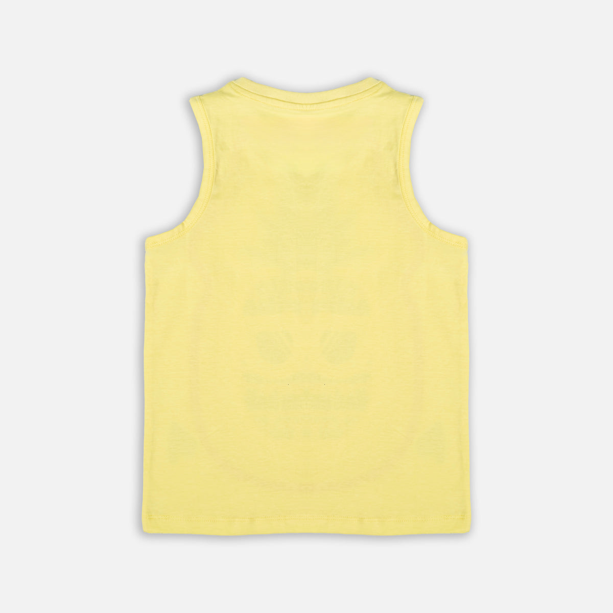 Boys LS Printed- Lemon Yellow