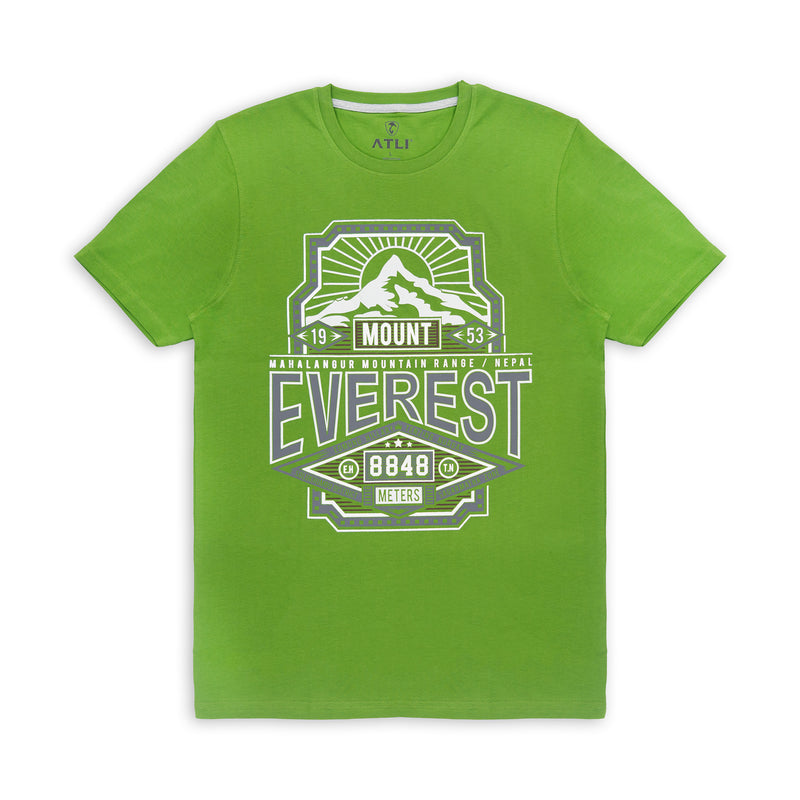 Printed Green T-Shirt