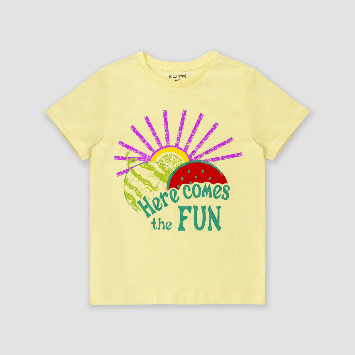 Boys T-shirt Yellow Pear