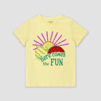 Boys T-shirt Yellow Pear