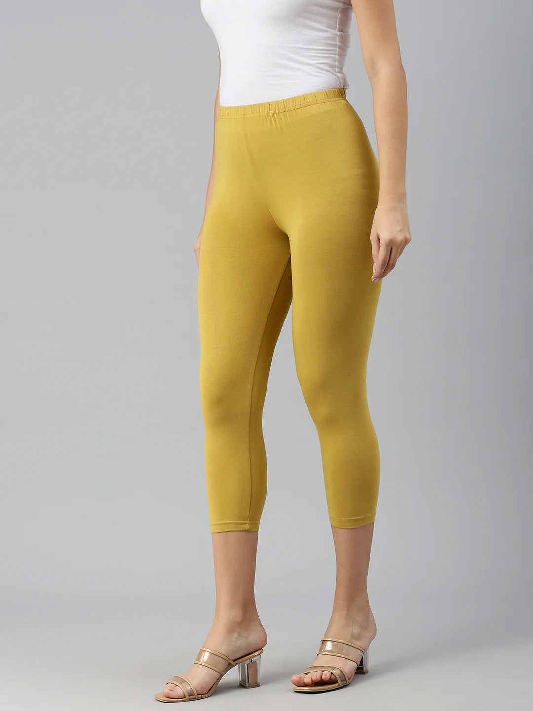 Amber Yellow Capri