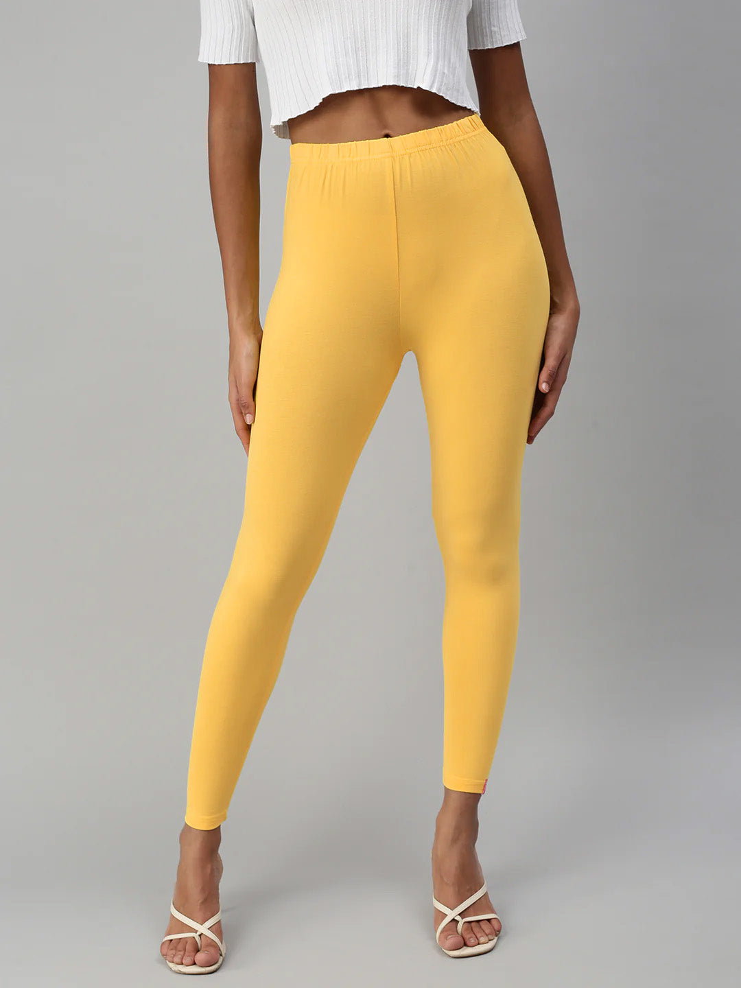 Ankle Leggings Pale Gold