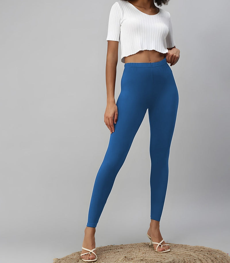 Ankle Leggings Victoria Blue