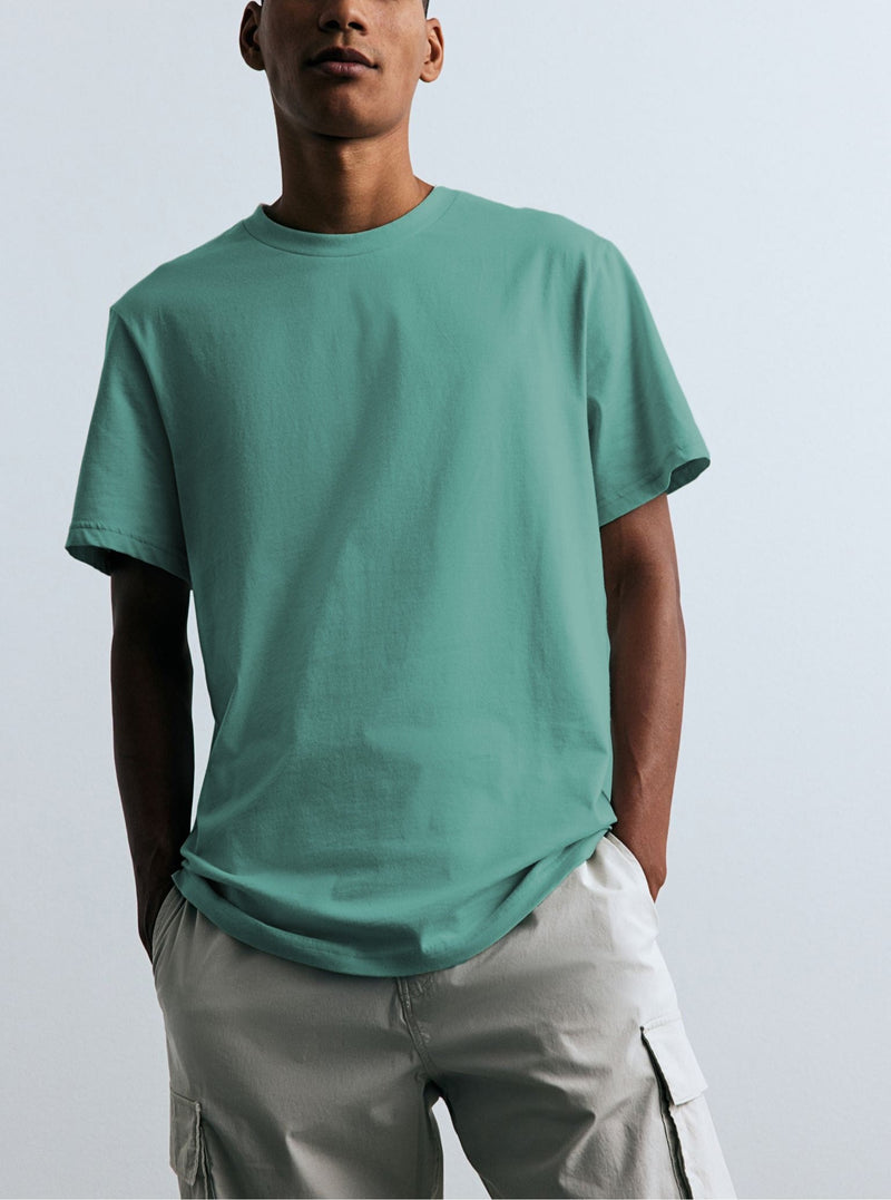 Basic Smoke Blue T-Shirt